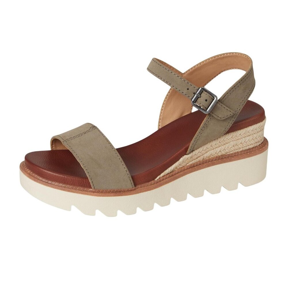 NWT Mia Womens Ophidia Round Toe Strappy Sandal GS1591002 Taupe Brown 8M - Picture 7 of 15